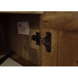 MASSIVMOEBEL24.DE Railway Rollcontainer 50x50x60 natur