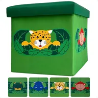 Wiesen.design Spielzeugbox DSCHUNGEL 33L (1 Stück) -belastbar bis 150