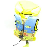 Lalizas Chico Unisex Kinder Schwimmweste, Gelb/Blau, 30 – 40 kg