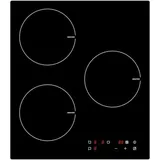 PKM Induktions-Kochfeld 45 cm 3 Zonen Touch Control Timer