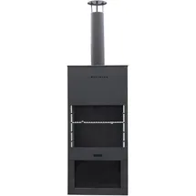 Westmann Grill und Gartenkamin Schwarz