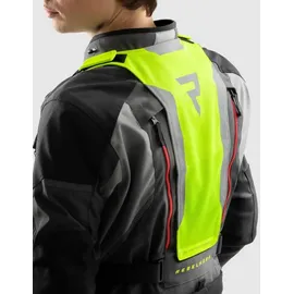 Rebelhorn Hardy 3.0 Textiljacke Grau/Schwarz/Rot XS