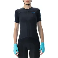 Uyn Biking Garda Fahrrad-Trikot Damen black/peacot XS