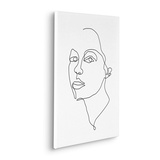 KOMAR Keilrahmenbild im Echtholzrahmen - Peaceful Mind - Größe 40 x 60 cm - Wandbild, Kunstdruck, Wanddekoration, Design, Wohnzimmer, Schlafzimmer