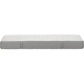 Beliani Memory Schaummatratze 80 x 200 cm H4 Kunststoff/Polyester/Leinen