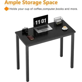 luxuskollektion Computertisch Schreibtisch 80x40x75cm PC Büro Workstation Esstisch