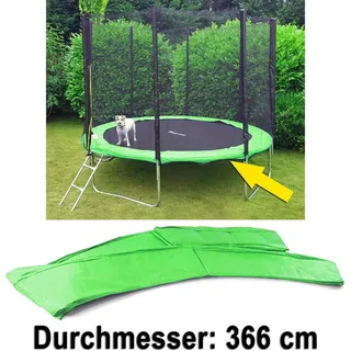 RAMROXX Trampolin Randabdeckung Hellgrün 0,30 m