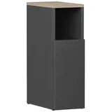 Vicco Nachtschrank Enton 20 x 59,5 x 595 cm Braun