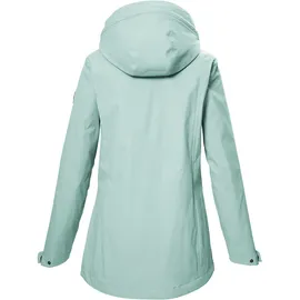 G.I.G.A. DX Damen Funktionsjacke wasserdicht/Outdoorjacke mit abzippbarer Kapuze GS 53 WMN JCKT, light aquaverde, 40, 42839-000