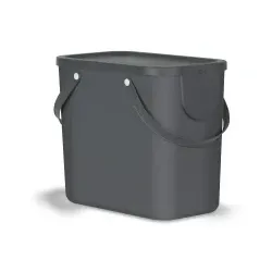 Rotho Mülleimer Trennsystem ALBULA, 25 Liter 1024908853 , Farbe: anthrazit