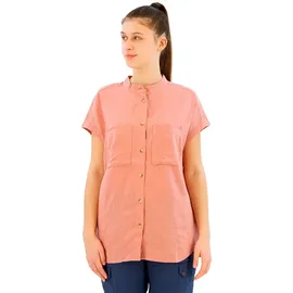 Fjällräven Övik Hemp Kurzarmbluse Rosa S