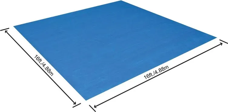 Bestway Bodenplane 16 x 16/4,88 m x 4,88 m