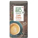 enerBiO Caffè Crema Bio-Kaffeebohnen Arabicabohnen kräftig 1,0 kg