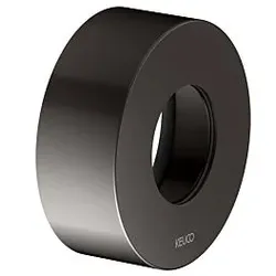 KEUCO IXMO Verlängerungsrosette 59553350281 rund, für Thermostatarmaturen Unterputz, Titanschwarz gebürstet