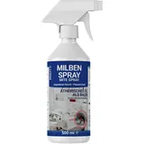 500ml Milbenspray für Matratzen | 100% giftfrei | Bettwäsche | Polster | Textil | Hausstaubmilben Spray | bei Allergie