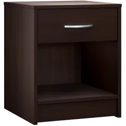 Nachttisch Hamburg Wenge-Optik 50x40x35cm