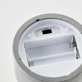 Brilliant Kerzen Bougie Grau 3 St.