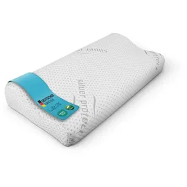 BestLivings Nackenstützkissen 60 x 30 cm Weiß