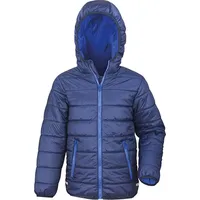 Result Core Youth Padded Jacket - Blau