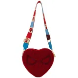 Funko Marvel by Loungefly Spider-Man Sherpa Heart Shaped Crossbody Bag