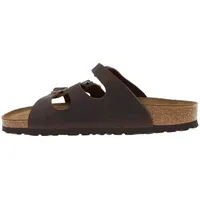 Birkenstock Damen Sandale Florida SFB geöltes Nubukleder Weichbettung normal Dunkelblau 42 - 42 EU