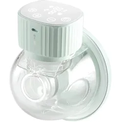 Kikkaboo elektrische Milchpumpe Noa 150 ml Flasche Touchscreen Speicherfunktion hellgrün