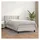 vidaXL Boxspringbett 100 x 200 cm Weiß