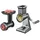 GEFU Fleischwolf Trommelreibe Set TRANSFORMA 00115 schwarz