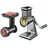GEFU Fleischwolf Trommelreibe Set TRANSFORMA 00115 schwarz