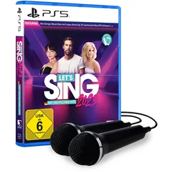 Lets Sing 2023 German Version [+ 2 Mics] (PlayStation 5)