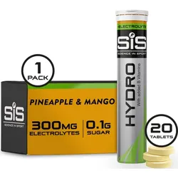 Elektrolyt Brausetabletten - 20 Stück - Go Hydro Ananas & Mango EINHEITSFARBE NO SIZE