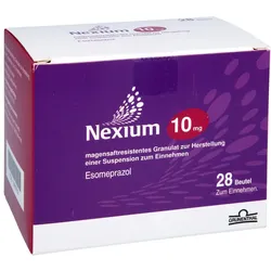 NEXIUM 10 mg magensaftr.Gra.z.Her.e.Sus.z.Ein.Btl. 28 St