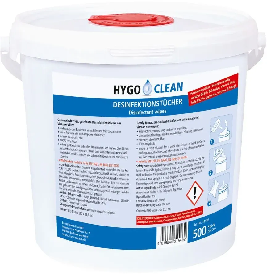Hygoclean Desinfektionstuch alkoholisch aus PP 1 St