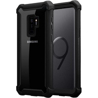 cadorabo Hybrid 2-in-1 Acrylic Cover Galaxy S9 Smartphone Hülle Schwarz