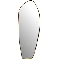 KADIMA DESIGN Wandspiegel Asymmetrisch 33 x 90 cm Gold