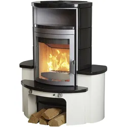 Kaminofen HARK "»Avenso GT ECOplus«", rot (titanfarben), Kaminöfen, mit EcoPlus Filter