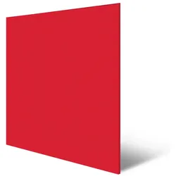 Wandpaneel Jangal Modular Wall PET 11200A Red 52 x 52 cm