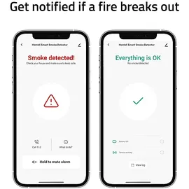 Hombli smarter Rauchmelder Sensor, Weiß