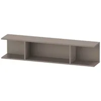 Duravit Ketho.2 80x15x17cm, hor, 3 Fächer, basalt matt