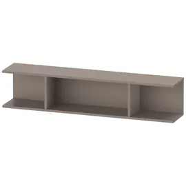 Duravit Ketho.2 80x15x17cm, hor, 3 Fächer, basalt matt