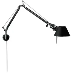 Artemide - Tolomeo Parete Wandleuchte Schwarz