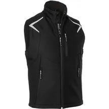 Kübler BODYFORCE Softshell Weste schwarz XXL,