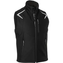 Kübler BODYFORCE Softshell Weste schwarz XXL,