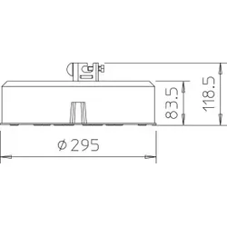 OBO 5403103 FangFix-System Komplettsystem 10kg Beton F-FIX-10