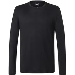 super natural Unterwäsche Langarmshirt Arctic 230 (Merionwolle, maximale Wärmeleistung) schwarz Herren