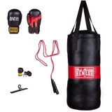 BENLEE Rocky Marciano Kinder Boxing Bag Punchy Boxsack Set, Schwarz, Einheitsgröße EU