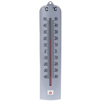Fensterthermometer Außenthermometer Innenthermometer analog  27,5x6 cm