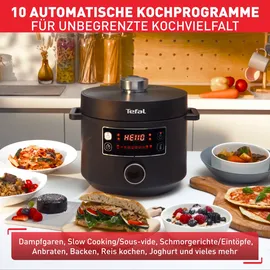 Tefal Multikocher schwarz 50,0 l