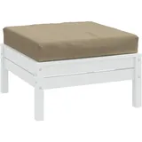 vidaXL Palettenkissen 60 x 60 x 9,5 cm melange taupe 1 St.