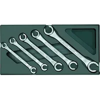 Gedore 1500 ES-400 Doppelringschlüssel-Satz, offen, in 1/3 ES-Modul